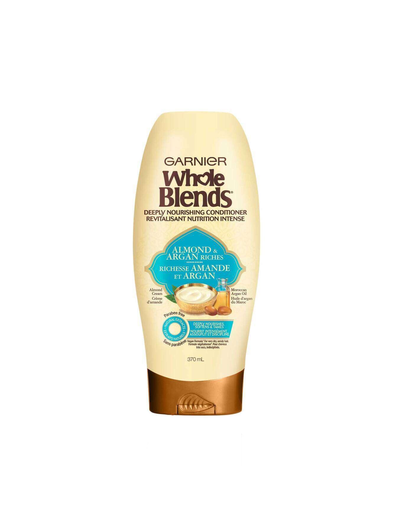 garnier hair conditioner whole blends almond argan riches conditioenr 370 ml 603084563593 t1